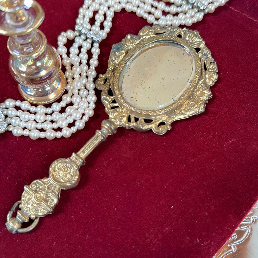 Antique Golden Renaissance Mirror